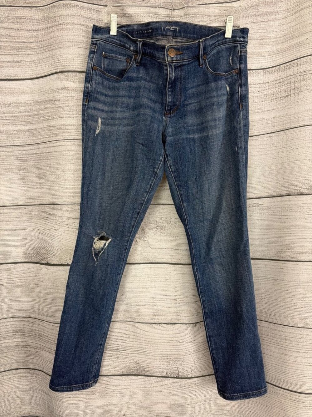 Ann Taylor Loft Relaxed Skinny Jeans Size 12